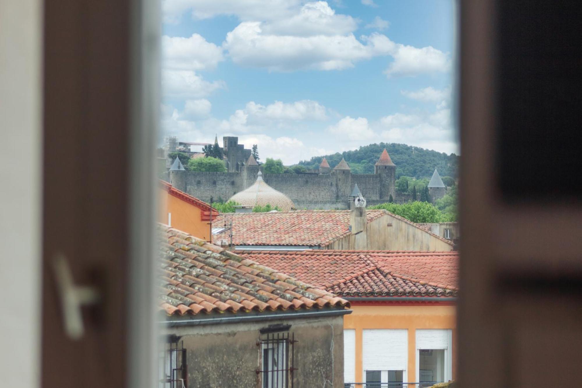 Le Boheme - Netflix - Wifi - Vue Sur La Cite Medievale Et Les Toits 卡尔卡松 外观 照片